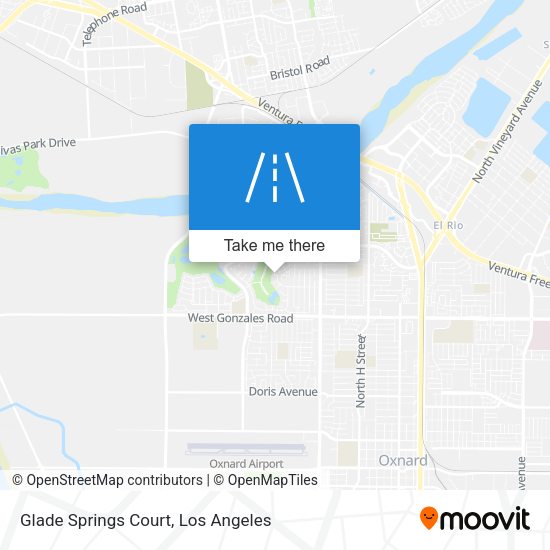 Glade Springs Court map