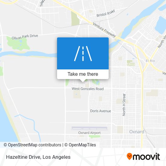 Mapa de Hazeltine Drive