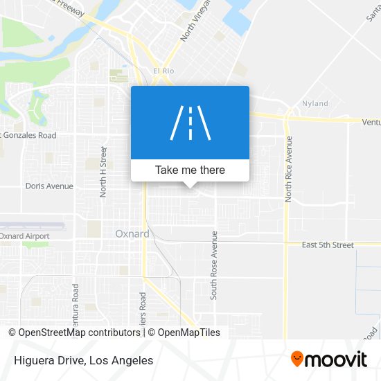Mapa de Higuera Drive