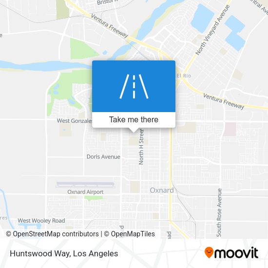 Mapa de Huntswood Way