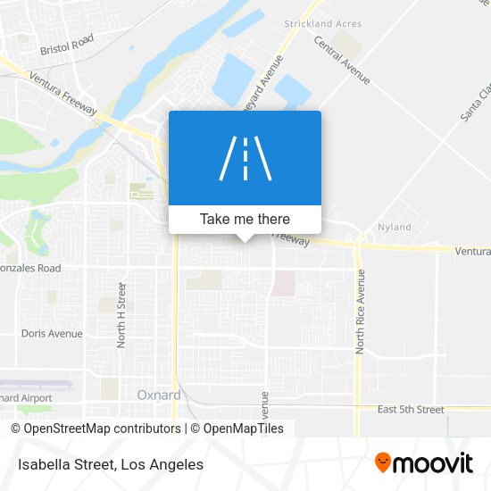 Isabella Street map