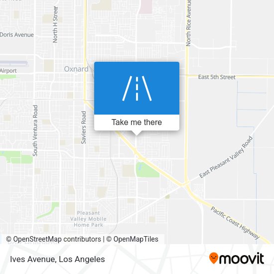 Mapa de Ives Avenue