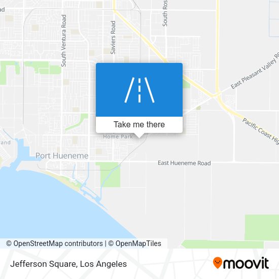 Mapa de Jefferson Square