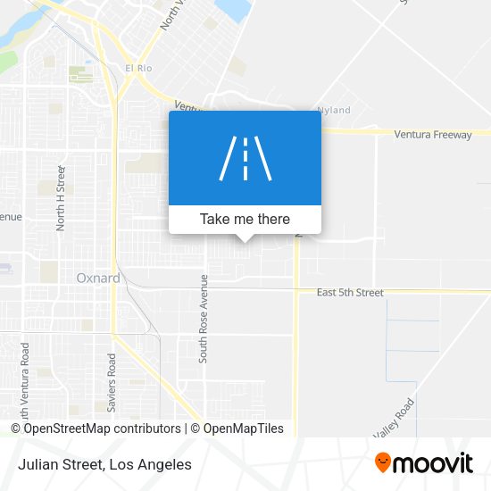 Mapa de Julian Street