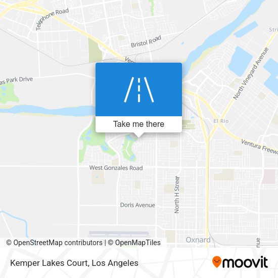 Kemper Lakes Court map