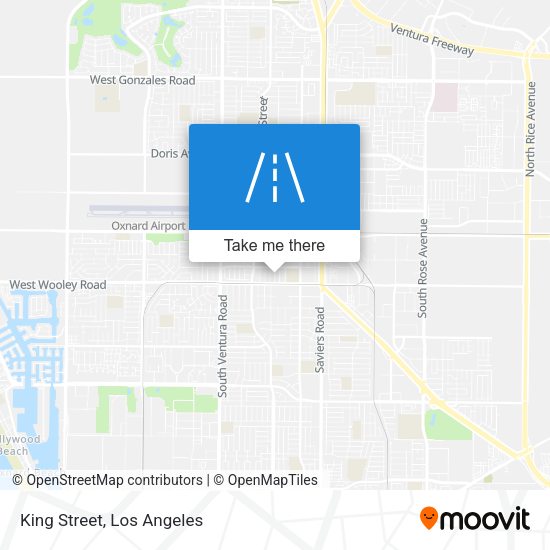 Mapa de King Street