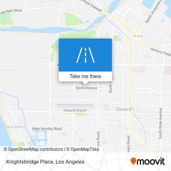 Knightsbridge Place map