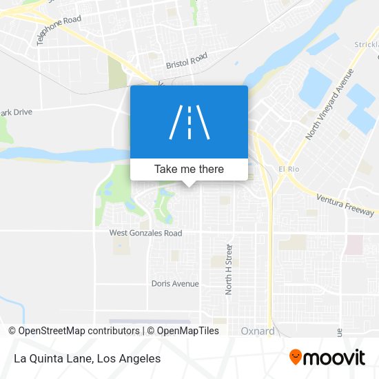 Mapa de La Quinta Lane