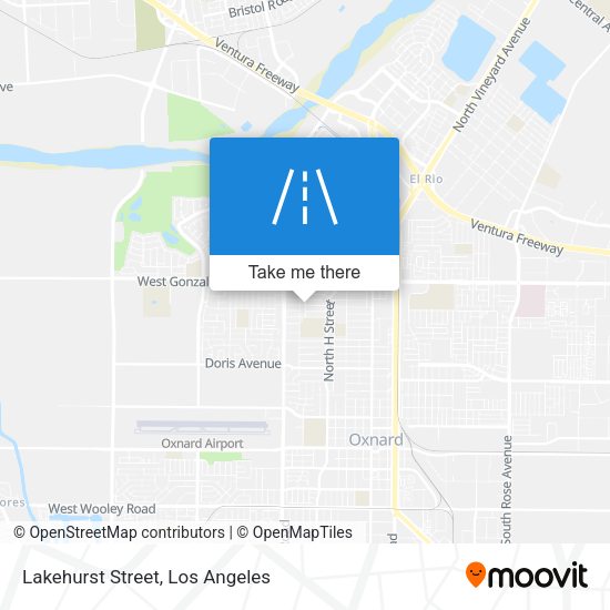 Lakehurst Street map