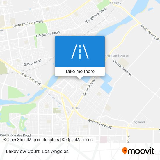 Mapa de Lakeview Court