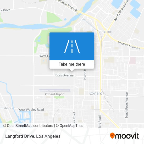Mapa de Langford Drive