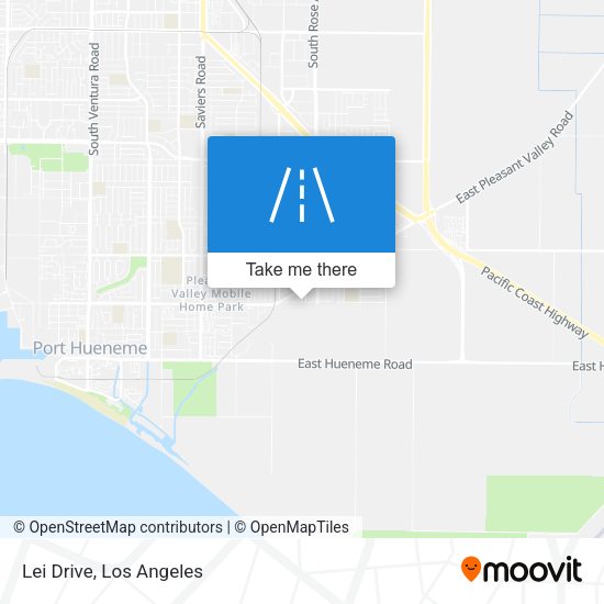 Mapa de Lei Drive