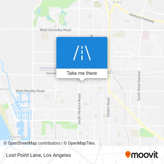 Lost Point Lane map