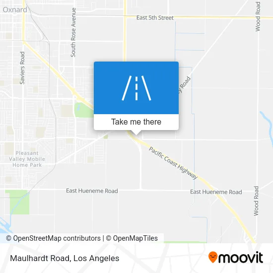 Maulhardt Road map