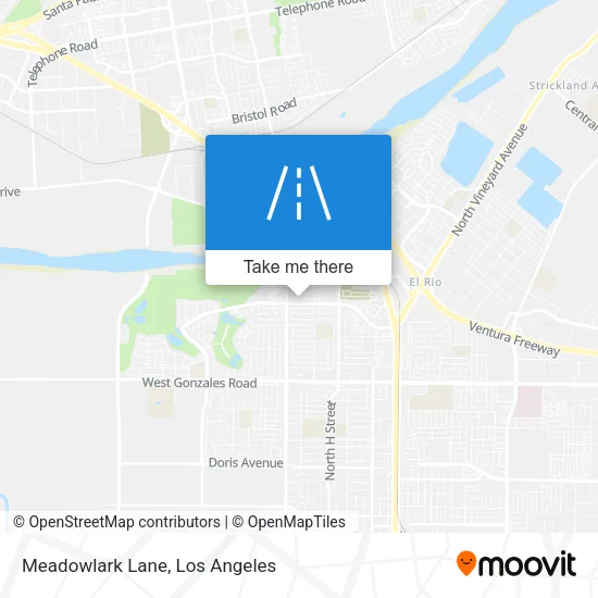 Meadowlark Lane map