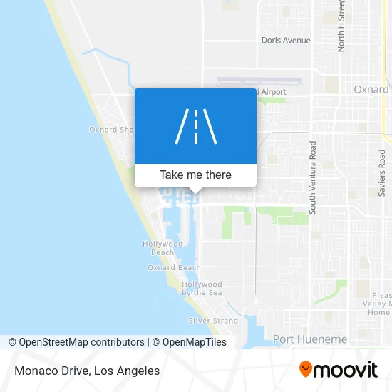 Monaco Drive map