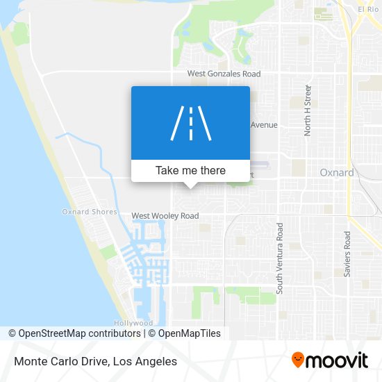 Monte Carlo Drive map