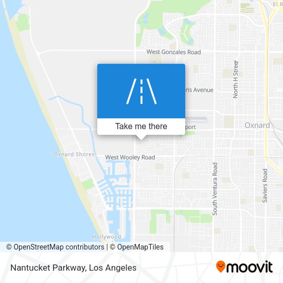 Mapa de Nantucket Parkway