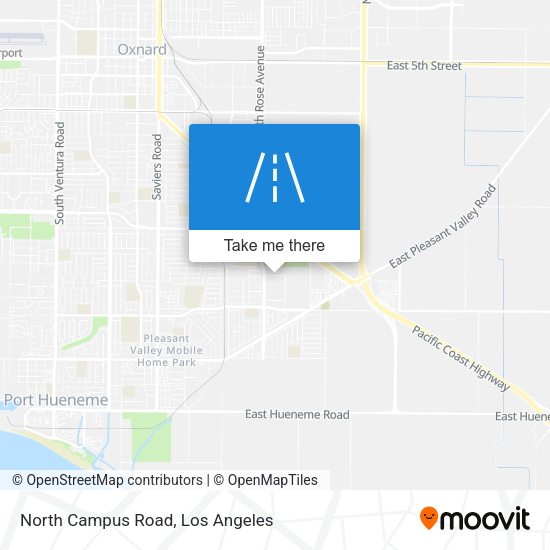 North Campus Road map