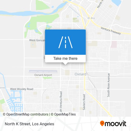 Mapa de North K Street
