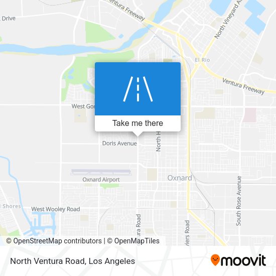 Mapa de North Ventura Road