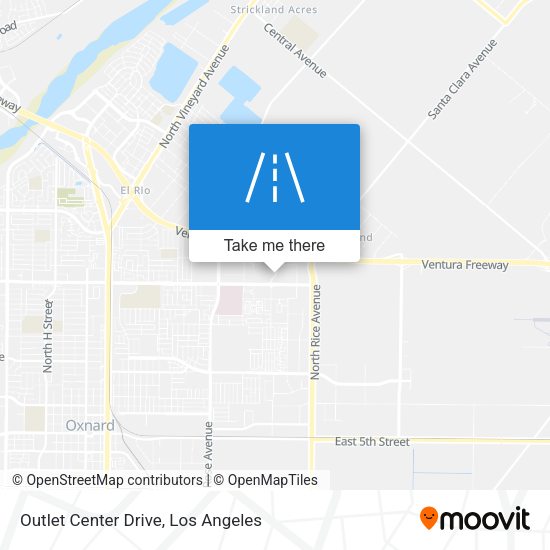 Outlet Center Drive map