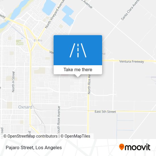 Mapa de Pajaro Street