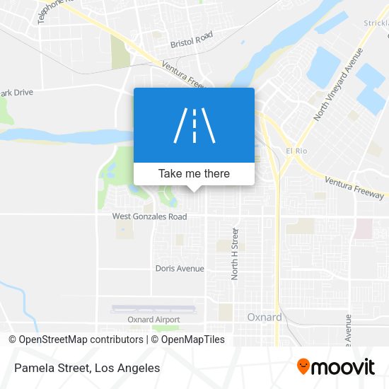 Mapa de Pamela Street