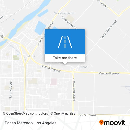 Mapa de Paseo Mercado