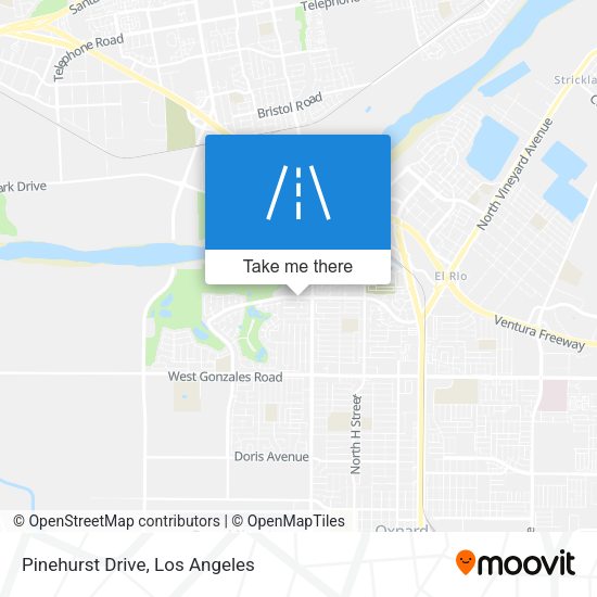 Pinehurst Drive map
