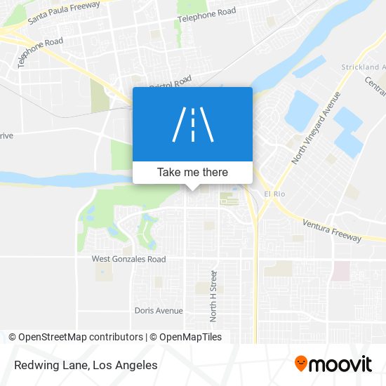 Redwing Lane map