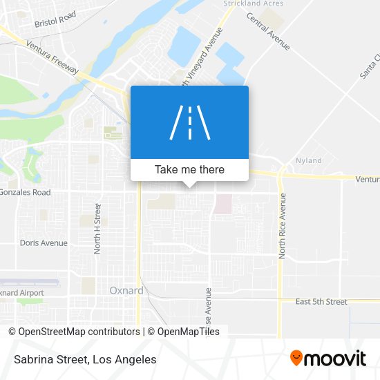 Mapa de Sabrina Street