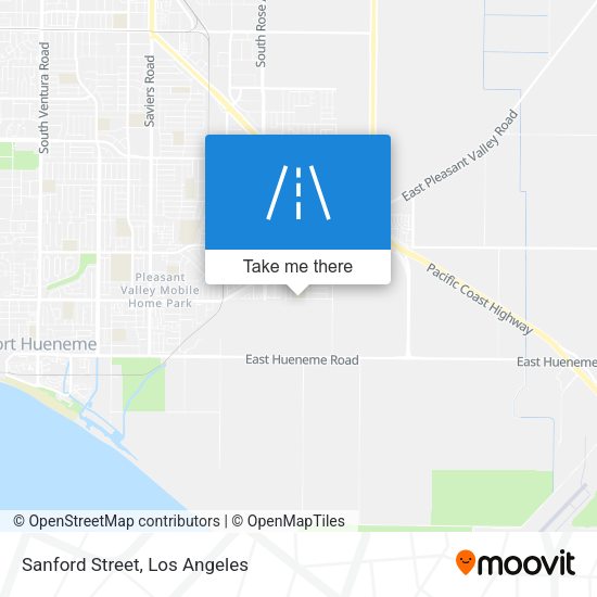 Mapa de Sanford Street