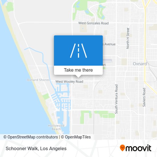 Mapa de Schooner Walk