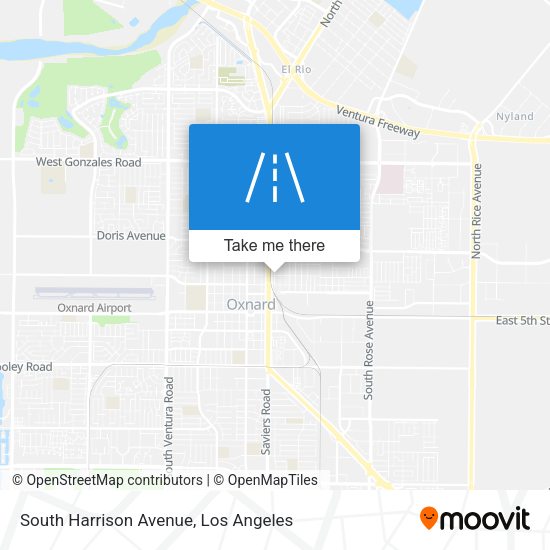 Mapa de South Harrison Avenue