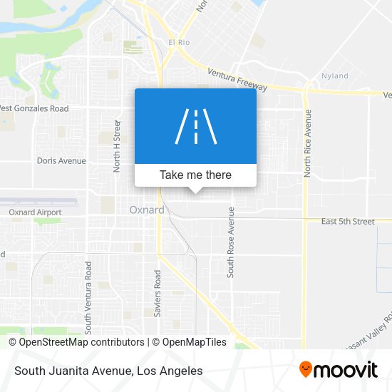 Mapa de South Juanita Avenue