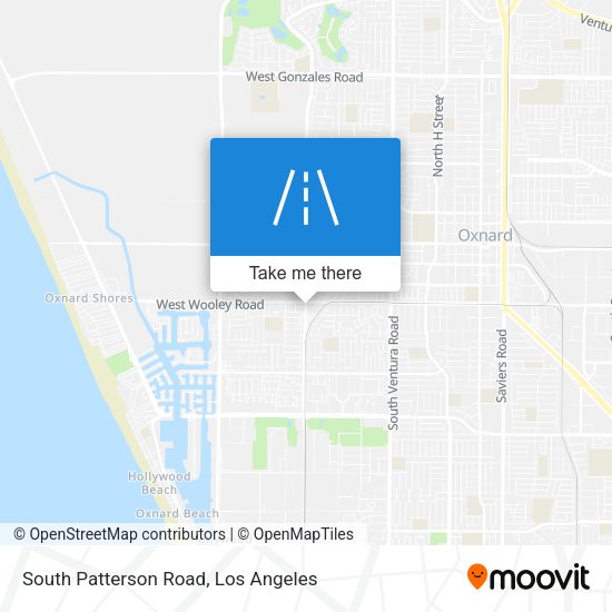 South Patterson Road map