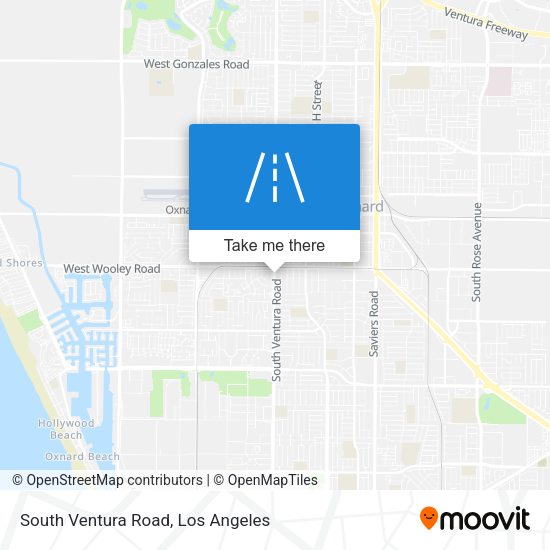 Mapa de South Ventura Road