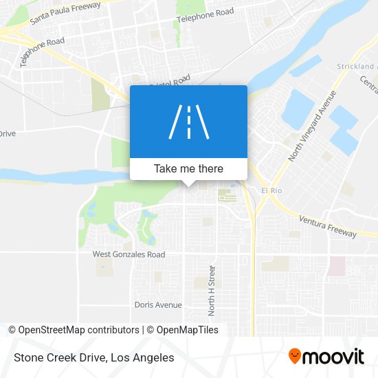 Stone Creek Drive map