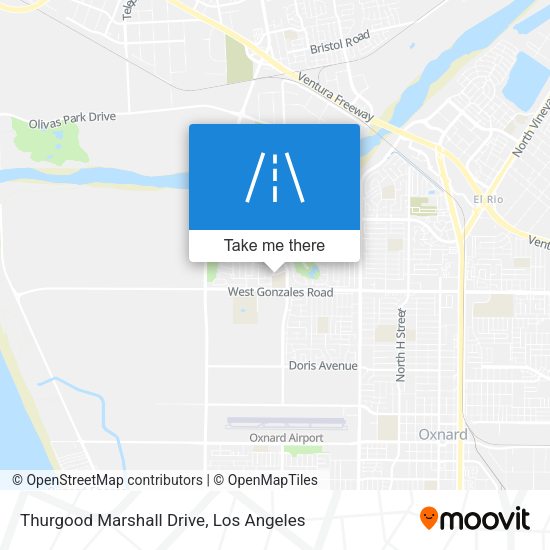 Thurgood Marshall Drive map