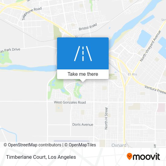 Timberlane Court map