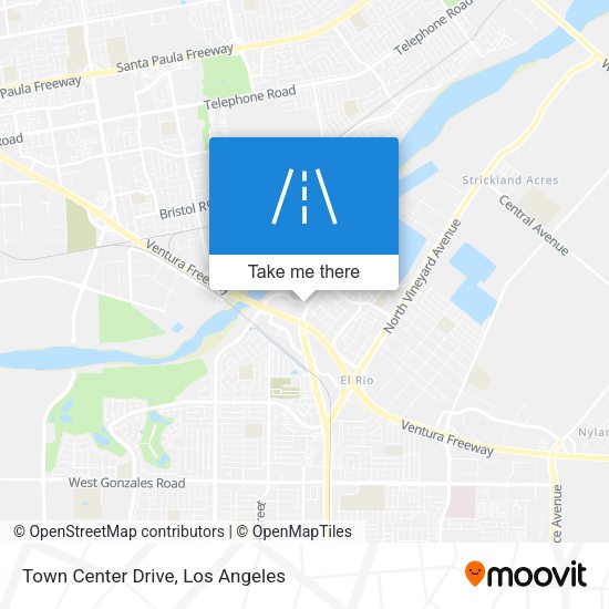 Mapa de Town Center Drive