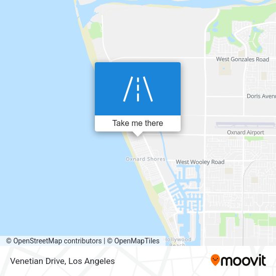 Mapa de Venetian Drive