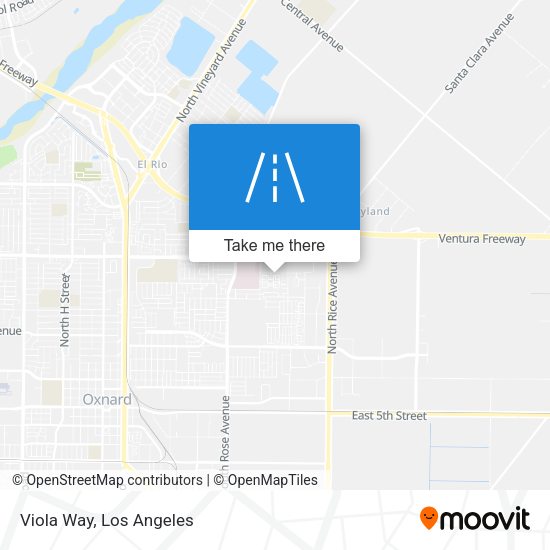 Mapa de Viola Way