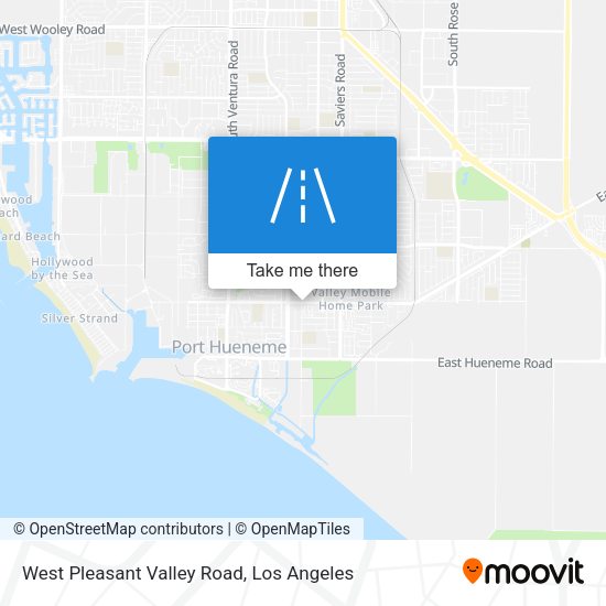 West Pleasant Valley Road map