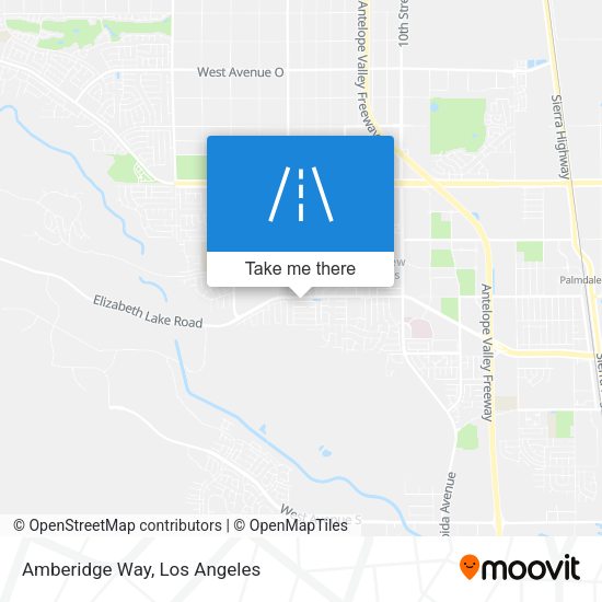 Mapa de Amberidge Way