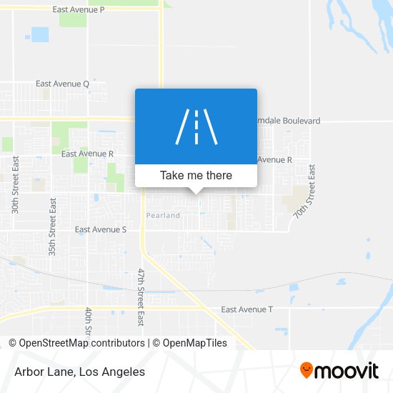 Mapa de Arbor Lane