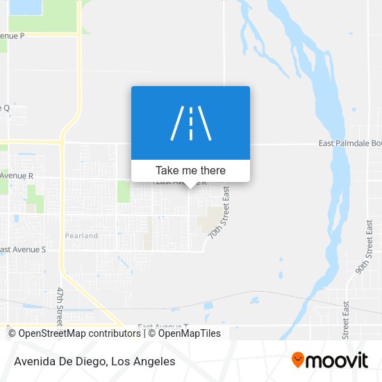 Mapa de Avenida De Diego
