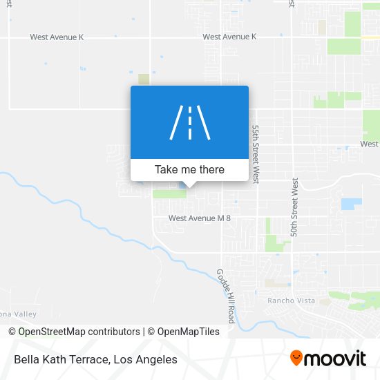 Bella Kath Terrace map