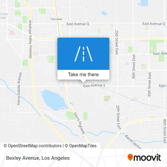 Mapa de Bexley Avenue